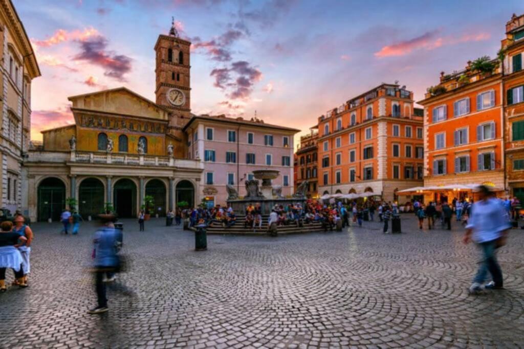 Elegante Open Space Con Vasca Idromassaggio A Trastevere Zewnętrze zdjęcie